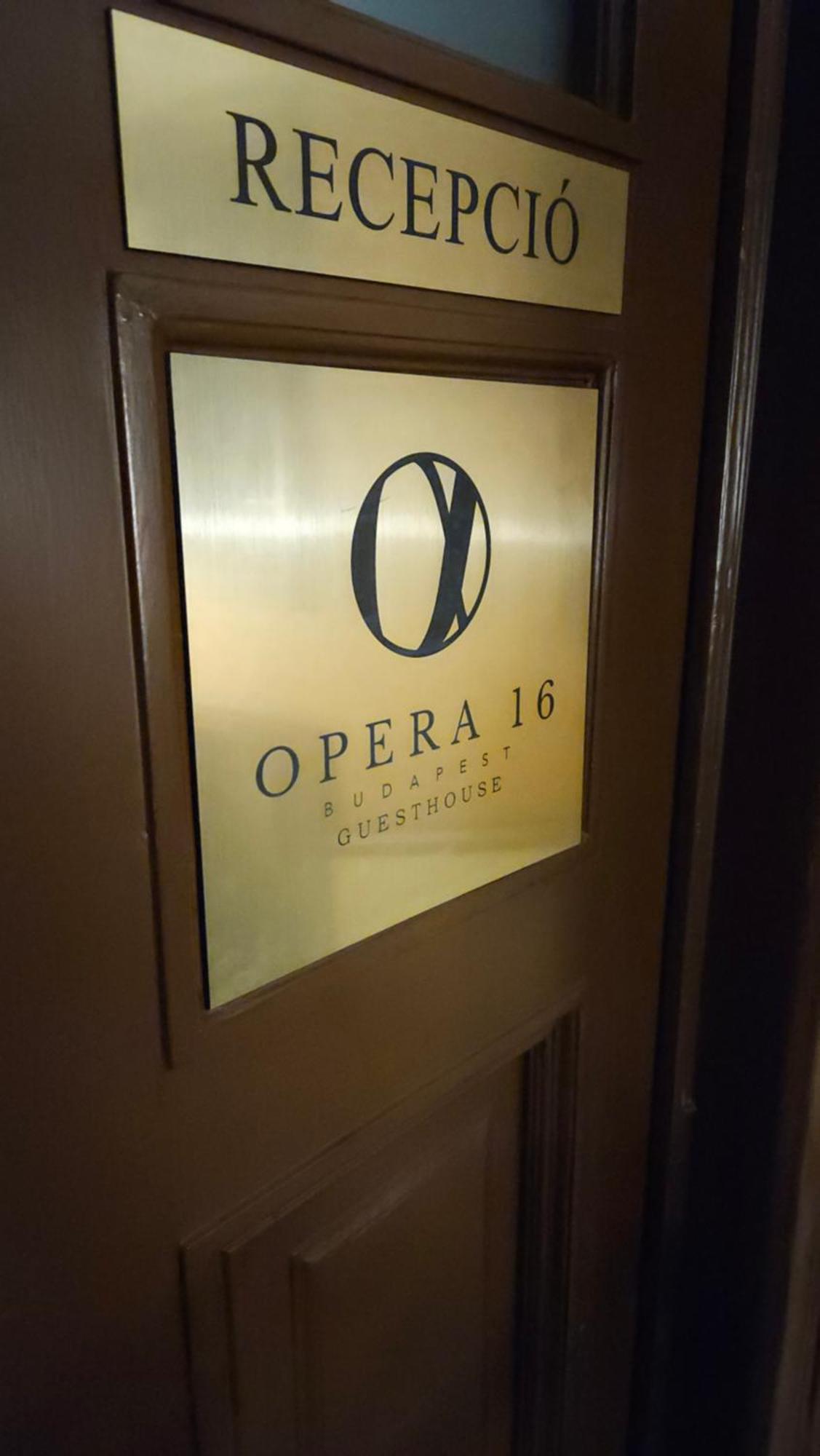 Opera16 Guestrooms Budapeste Exterior foto